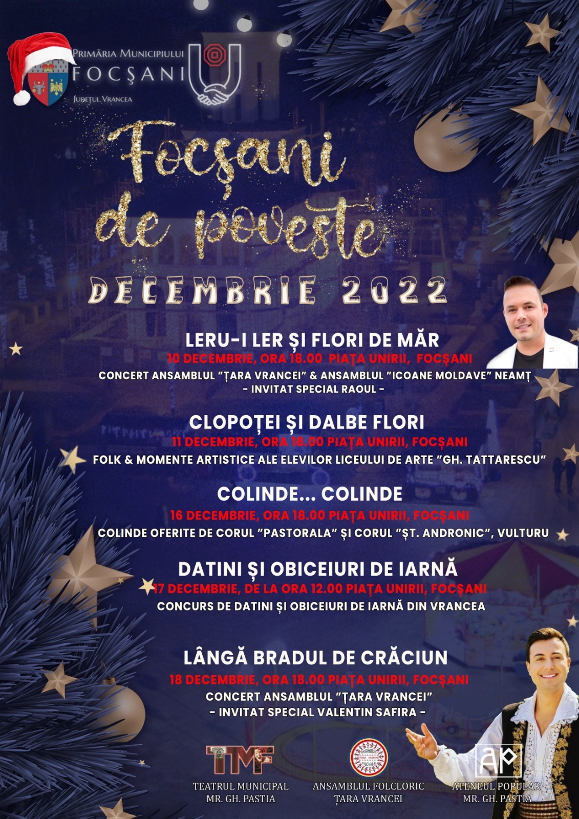 Decembrie De Poveste în Focșani! Concerte, Tradiții și Obiceiuri De ...